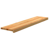 Vidaxl traptreden 4 st 110x25x2 cm massief eikenhout lichtbruin