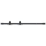 Vidaxl ophangset voor schuifdeur 91 cm koolstofstaal