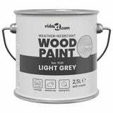 Vidaxl houtverf grijs 16,5 x 16,5 x 16 cm wandprint