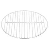 Vidaxl barbecuerooster rond ø34,5 cm 304 roestvrij staal