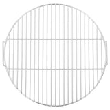 Vidaxl barbecuerooster met handgrepen rond ø44,5 cm 304 roestvrijstaal
