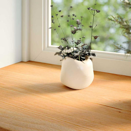 Vidaxl vensterbanken 2 st 140x40x2 cm massief eikenhout lichtbruin