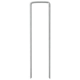 Vidaxl grondharingen 25 st u-vormig 15x3,5 cm gegalvaniseerd staal