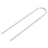 Vidaxl grondharingen 50 st u-vormig 20x3,5 cm gegalvaniseerd staal