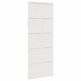 Vidaxl schuifdeur 80x208 cm massief grenenhout wit