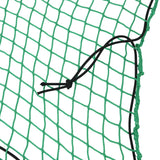 VidaXL Aanhangwagennet elastisch touw 2,2x1,5 m polypropeen groen