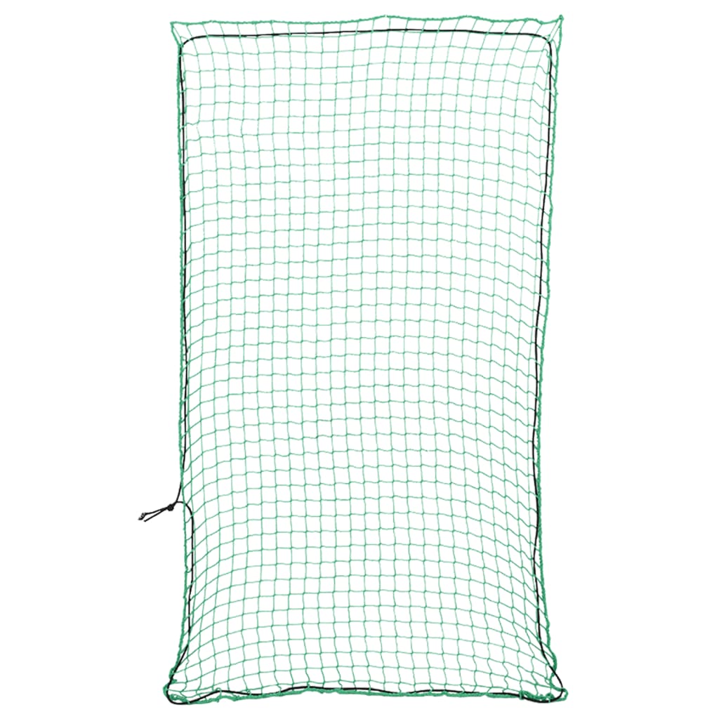 Vidaxl aanhangwagennet elastisch touw 2,7x1,5 m polypropeen groen