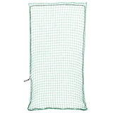 Vidaxl aanhangwagennet elastisch touw 8x3,5 m polypropeen groen