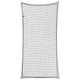 Vidaxl aanhangwagennet elastisch touw 4x2 m polypropeen zwart