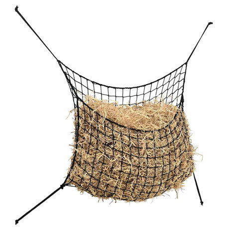 Vidaxl hooinetten 2 st 200x120 cm rechthoekig polypropeen zwart