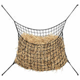 Vidaxl hooinetten 2 st 200x120 cm rechthoekig polypropeen zwart
