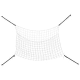 Vidaxl hooinetten 2 st 200x120 cm rechthoekig polypropeen wit
