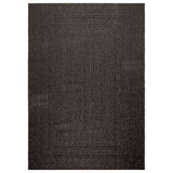 Vidaxl vloerkleed zizur binnen en buiten 160x230cm jute look antraciet
