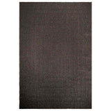 Vidaxl vloerkleed zizur binnen en buiten 200x290cm jute look antraciet
