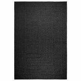 Vidaxl vloerkleed zizur binnen en buiten 240x340cm jute look antraciet