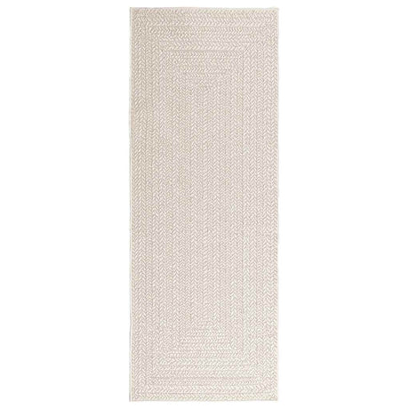 Vidaxl vloerkleed zizur room binnen en buiten 80x200 cm jute look