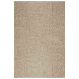 Vidaxl vloerkleed zizur beige binnen en buiten 160x230 cm jute look