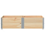 Vidaxl plantenbak 150x100 cm massief grenenhout