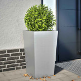 Vidaxl plantenbak 45x45x75 cm gegalvaniseerd staal