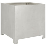 Vidaxl plantenbank 40x40x40 cm roestvrij staal