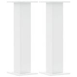 Vidaxl speakerstandaards 2 st 30x30x95 cm bewerkt hout wit