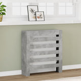 Vidaxl radiatorombouw 78x20x82 cm bewerkt hout betongrijs