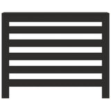 Vidaxl radiatorombouw 104x20x82 cm bewerkt hout zwart
