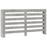 Vidaxl radiatorombouw 149x20x82 cm bewerkt hout betongrijs