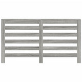 Vidaxl radiatorombouw 149x20x82 cm bewerkt hout grijs sonoma eiken