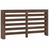 Vidaxl radiatorombouw 149x20x82 cm bewerkt hout bruin eikenkleurig