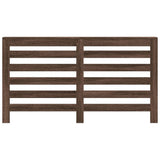 Vidaxl radiatorombouw 149x20x82 cm bewerkt hout bruin eikenkleurig