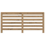 Vidaxl radiatorombouw 175x20x82 cm bewerkt hout artisanaal eikenkleur