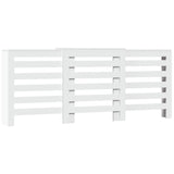 Vidaxl radiatorombouw 205x21,5x83,5 cm bewerkt hout wit