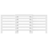 Vidaxl radiatorombouw 205x21,5x83,5 cm bewerkt hout wit