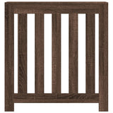 Vidaxl radiatorombouw 78x20x82 cm bewerkt hout bruin eikenkleurig