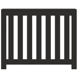 Vidaxl radiatorombouw 104x20x82 cm bewerkt hout zwart