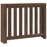 Vidaxl radiatorombouw 104x20x82 cm bewerkt hout bruin eikenkleurig