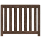 Vidaxl radiatorombouw 104x20x82 cm bewerkt hout bruin eikenkleurig