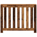 Vidaxl radiatorombouw 104x20x82 cm bewerkt hout oud hout