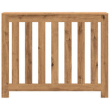 Vidaxl radiatorombouw 104x20x82 cm bewerkt hout artisanaal eikenkleur