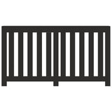 Vidaxl radiatorombouw 149x20x82 cm bewerkt hout zwart