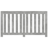 Vidaxl radiatorombouw 149x20x82 cm bewerkt hout betongrijs