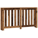Vidaxl radiatorombouw 149x20x82 cm bewerkt hout oud hout