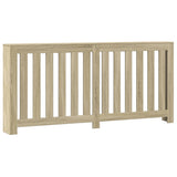 Vidaxl radiatorombouw 175x20x82 cm bewerkt hout sonoma eikenkleurig