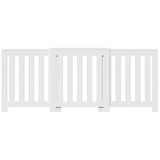 Vidaxl radiatorombouw 205x21,5x83,5 cm bewerkt hout wit