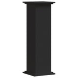 Vidaxl plantenstandaard 33x33x100 cm bewerkt hout zwart