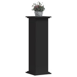Vidaxl plantenstandaard 33x33x100 cm bewerkt hout zwart