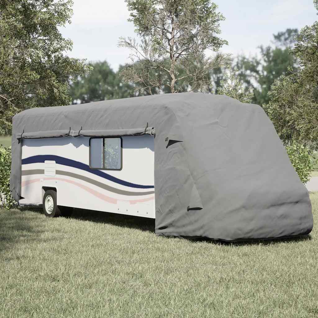 Vidaxl camperhoezen 970x235x275 cm vliesvlies grijs