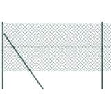 Vidaxl afrasteringspaal groen 10 x 1,5 m (60 x 60 mm gaas)