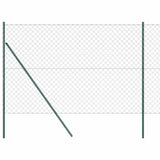 Vidaxl afrasteringspaal groen 10 x 1,6 m (60 x 60 mm gaas)